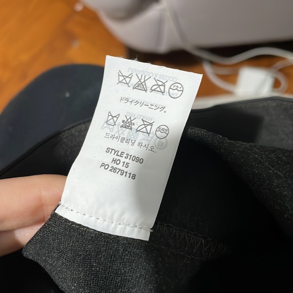 J.crew pixie dress pants charcoal nwot size 2s short stretch pints knit - Picture 5 of 7